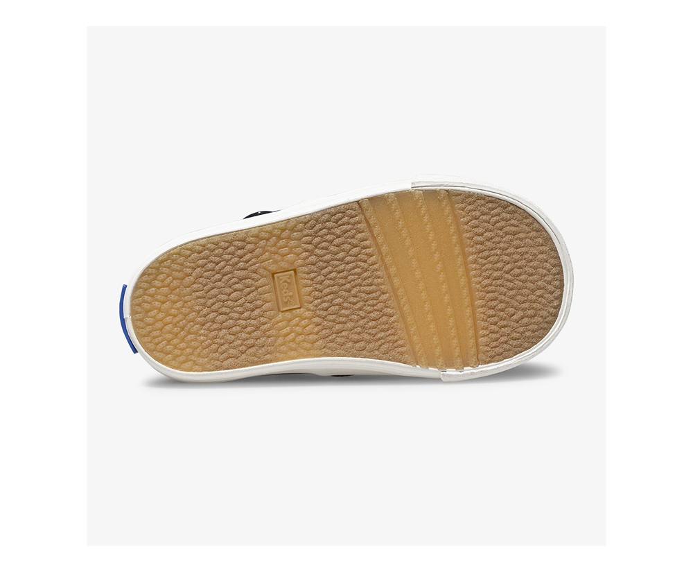 Slip Ons Keds Enfant Bleu Marine - Daphne Patent - 901-DULCBF